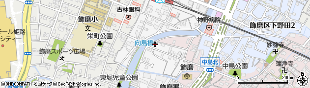兵庫県姫路市飾磨区玉地77周辺の地図
