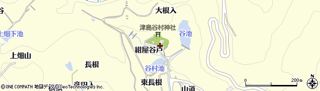 愛知県西尾市東幡豆町（紺屋谷戸）周辺の地図