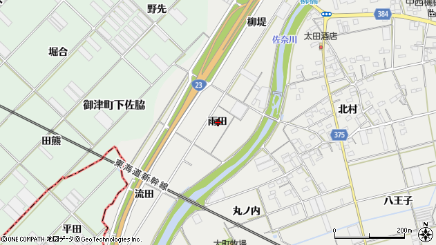 〒441-0105 愛知県豊川市伊奈町の地図
