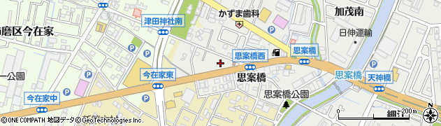 兵庫県姫路市飾磨区思案橋5周辺の地図