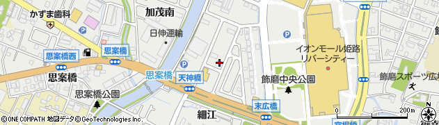 兵庫県姫路市飾磨区細江2693周辺の地図