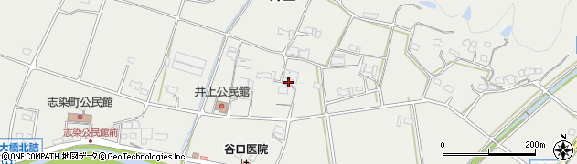 兵庫県三木市志染町井上388周辺の地図