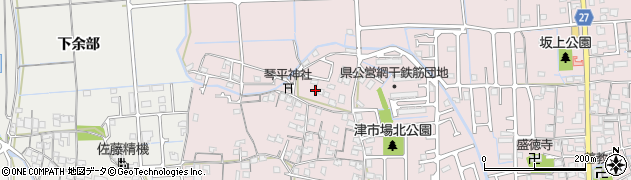 兵庫県姫路市網干区津市場400周辺の地図