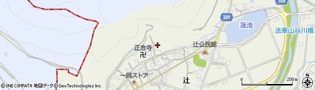 兵庫県加古川市西神吉町（辻）周辺の地図