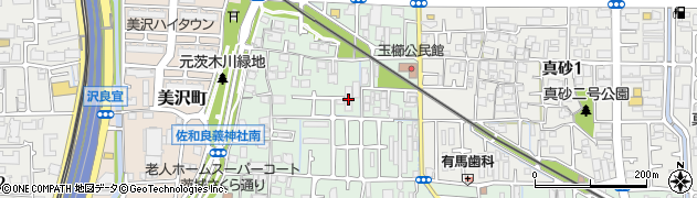 パナソニックエイジフリーケアセンター茨木沢良宜・小規模多機能周辺の地図