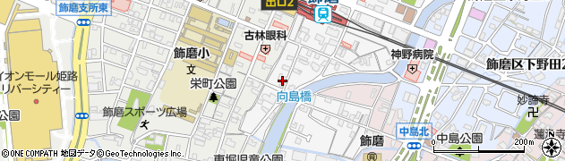 兵庫県姫路市飾磨区玉地35周辺の地図