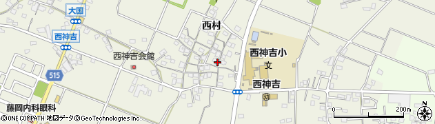 兵庫県加古川市西神吉町西村240周辺の地図