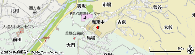 京都府和束町（相楽郡）釜塚（北ノ畑）周辺の地図