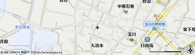 愛知県豊橋市石巻本町大清水90周辺の地図