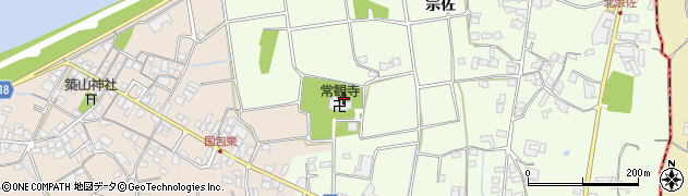 兵庫県加古川市八幡町宗佐847周辺の地図