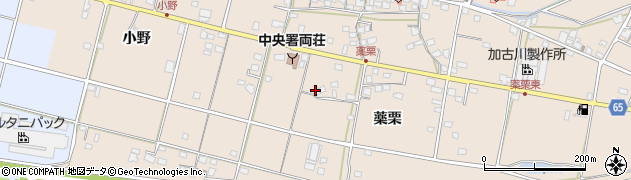 兵庫県加古川市上荘町薬栗160周辺の地図