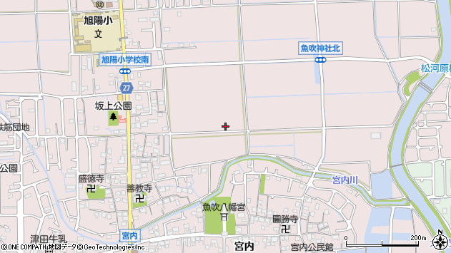 〒671-1223 兵庫県姫路市網干区坂上の地図