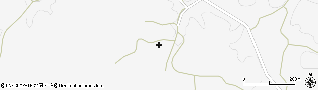 京都府南山城村（相楽郡）野殿（コガレ）周辺の地図