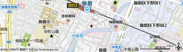 兵庫県姫路市飾磨区玉地9周辺の地図