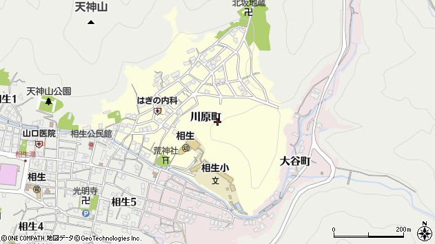 〒678-0042 兵庫県相生市川原町の地図