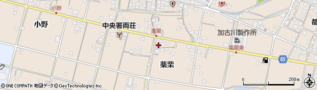 兵庫県加古川市上荘町薬栗277周辺の地図