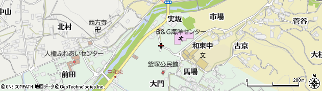 京都府和束町（相楽郡）釜塚（下り松）周辺の地図