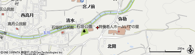 京都府綴喜郡井手町井手東前田周辺の地図