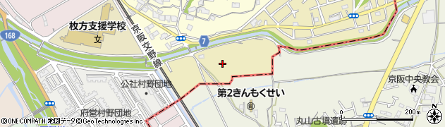 大阪府枚方市村野東町40周辺の地図