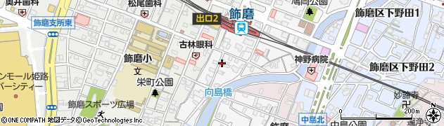 兵庫県姫路市飾磨区玉地59周辺の地図