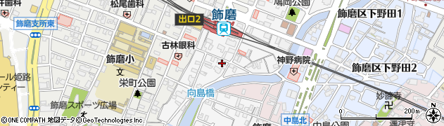 兵庫県姫路市飾磨区玉地65周辺の地図