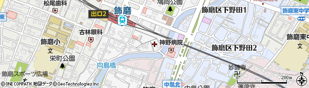 兵庫県姫路市飾磨区玉地783周辺の地図