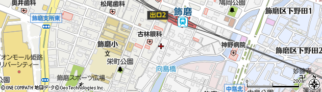 兵庫県姫路市飾磨区玉地27周辺の地図