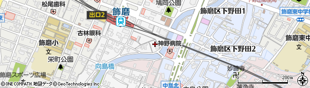 兵庫県姫路市飾磨区玉地785周辺の地図