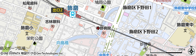 兵庫県姫路市飾磨区玉地756周辺の地図