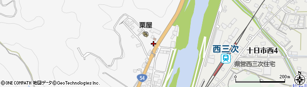 広島県三次市粟屋町1455周辺の地図