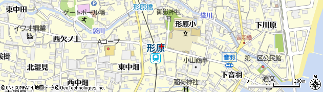 観音堂　菓子店周辺の地図