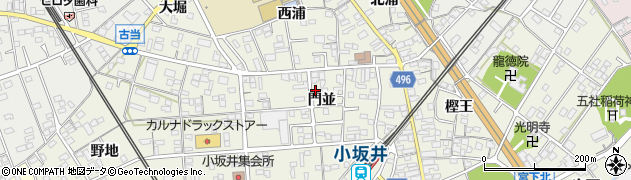 東海小坂井珠算学園周辺の地図