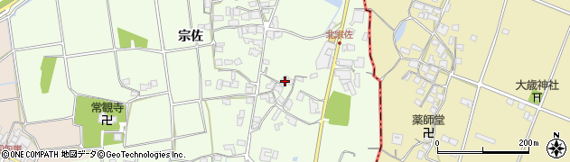 兵庫県加古川市八幡町宗佐1406周辺の地図