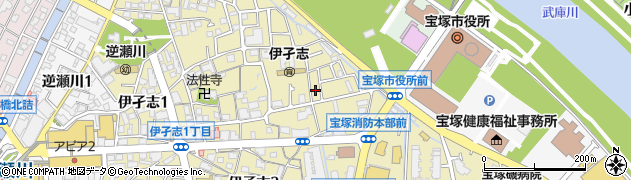 新海医院周辺の地図