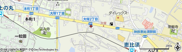 日本イエス・キリスト教団　三木栄光教会周辺の地図
