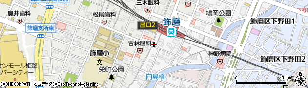 兵庫県姫路市飾磨区玉地24周辺の地図
