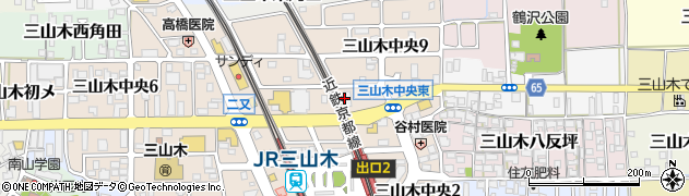 社会福祉法人京都ライフサポート協会　三山木本部周辺の地図