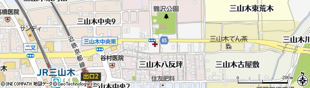 Ｆレンタカー京田辺店周辺の地図