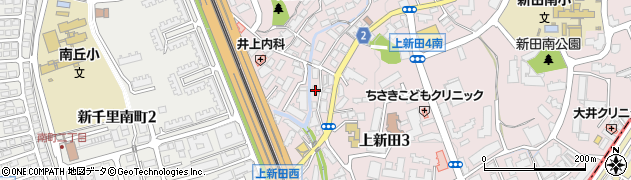 前川ガラス店周辺の地図