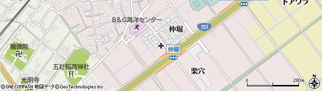 株式会社ヤマダ・ウッドハウス　豊橋店周辺の地図