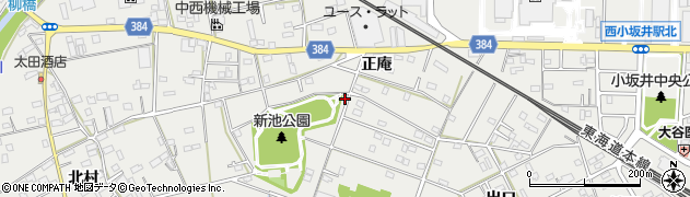 愛知県豊川市伊奈町一ノ坪1周辺の地図
