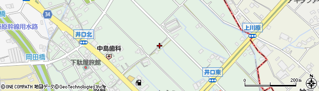 静岡県島田市井口周辺の地図