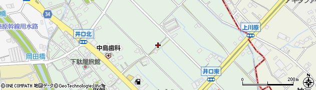 静岡県島田市井口周辺の地図