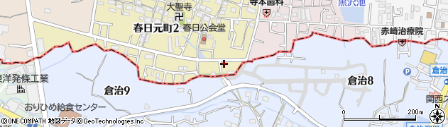 堀舗道建設株式会社　本社周辺の地図