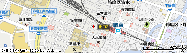 兵庫県姫路市飾磨区恵美酒82周辺の地図
