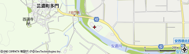 株式会社イワヰ　芸濃テクニカルセンター周辺の地図