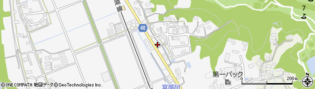 松井クリーニング店周辺の地図
