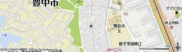 大阪府豊中市新千里南町2丁目20-5周辺の地図