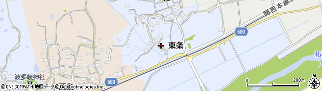 三重県伊賀市東条602周辺の地図