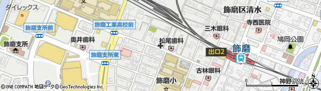 兵庫県姫路市飾磨区恵美酒135周辺の地図